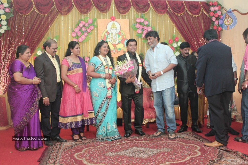Producer Swaminathan Son Wedding Reception - 57 / 89 photos