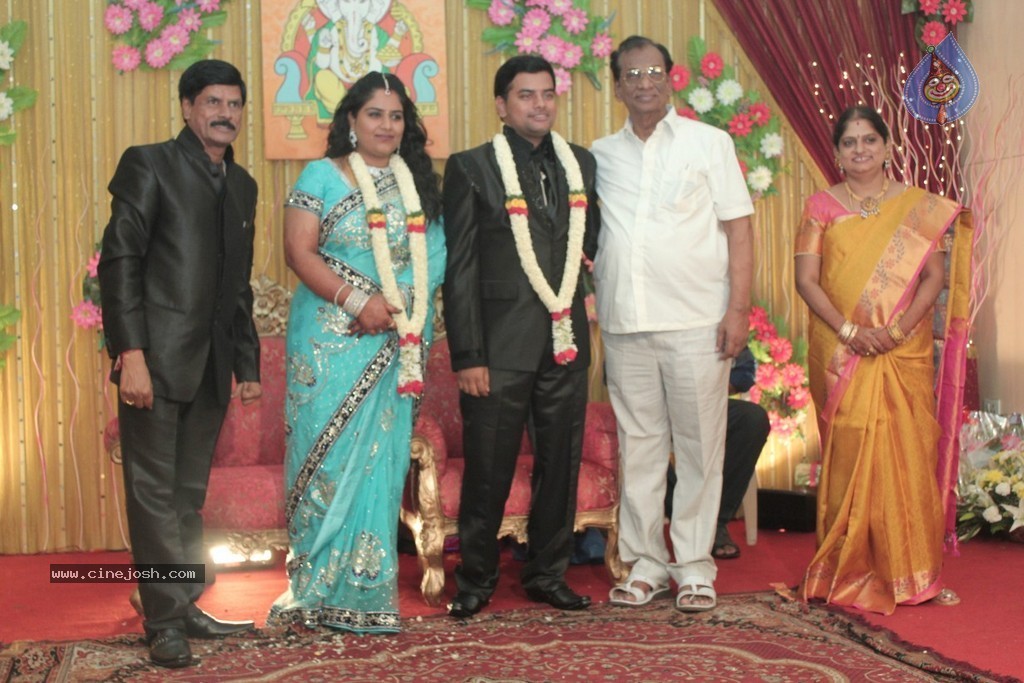 Producer Swaminathan Son Wedding Reception - 60 / 89 photos