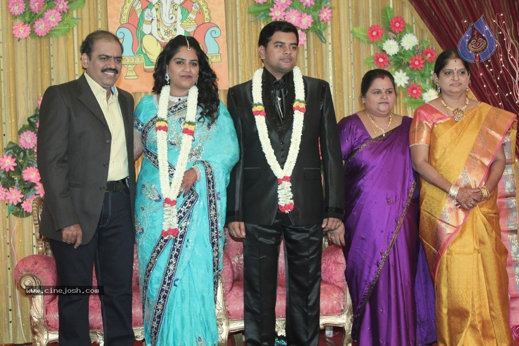 Producer Swaminathan Son Wedding Reception - 63 / 89 photos