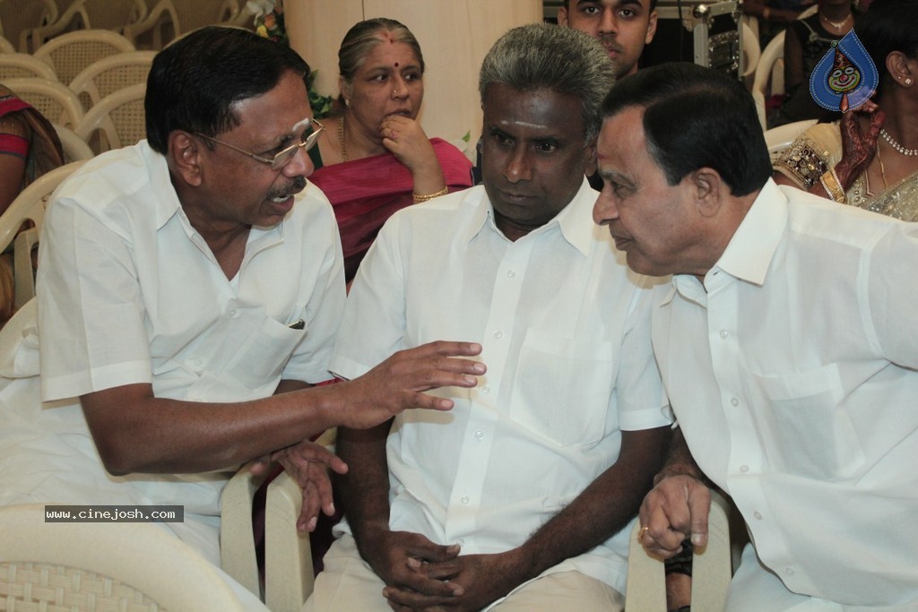 Producer Swaminathan Son Wedding Reception - 75 / 89 photos