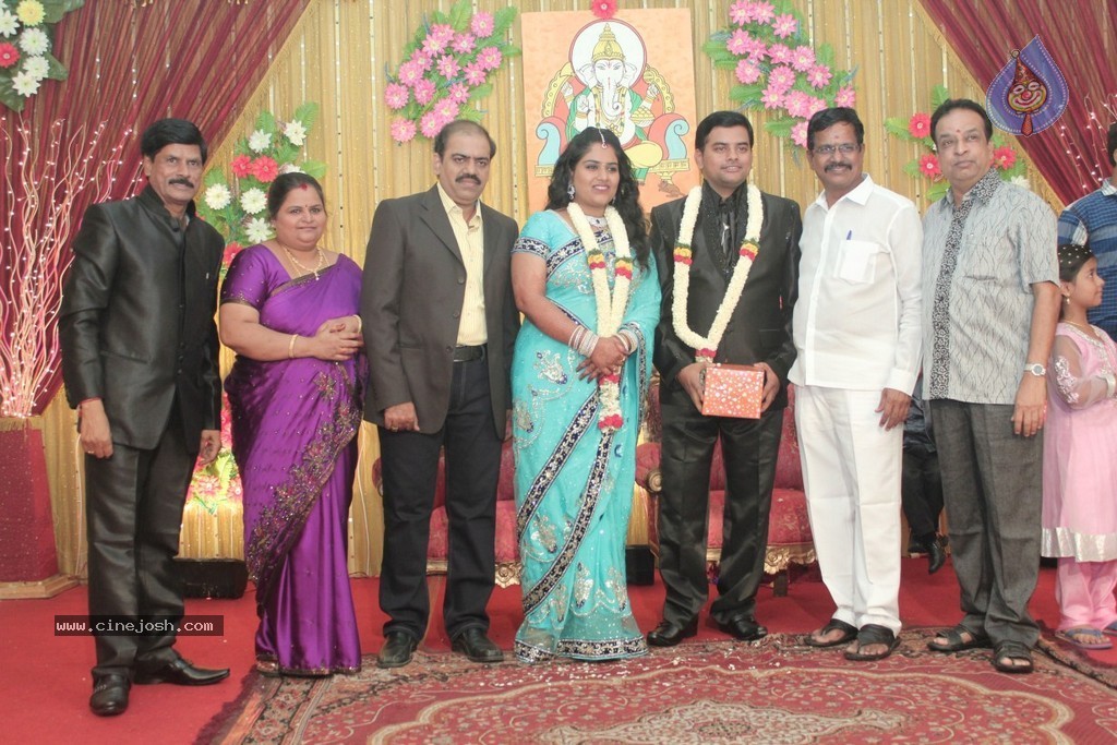Producer Swaminathan Son Wedding Reception - 77 / 89 photos