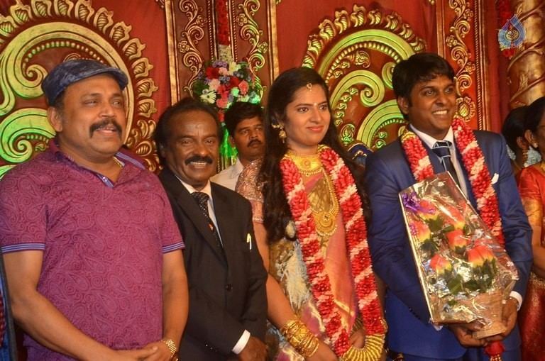 Producer Vinoth Kumar and Sindhu Wedding Reception - 29 / 42 photos