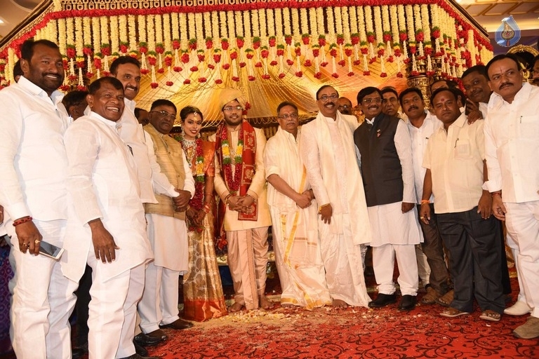 Puskur Rammohan Rao Daughter Wedding Photos - 14 / 47 photos