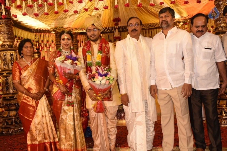 Puskur Rammohan Rao Daughter Wedding Photos - 24 / 47 photos