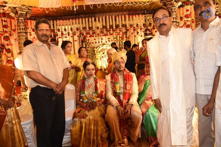 Puskur Rammohan Rao Daughter Wedding Photos - 30 / 47 photos
