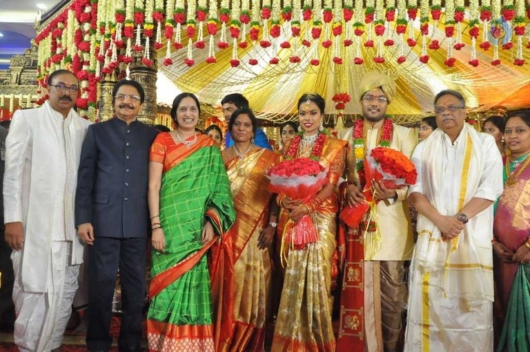 Puskur Rammohan Rao Daughter Wedding Photos - 31 / 47 photos