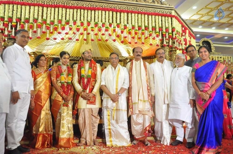 Puskur Rammohan Rao Daughter Wedding Photos - 32 / 47 photos