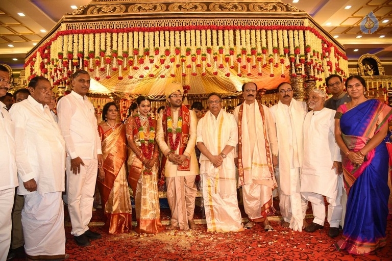 Puskur Rammohan Rao Daughter Wedding Photos - 33 / 47 photos