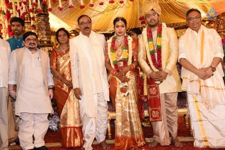 Puskur Rammohan Rao Daughter Wedding Photos - 35 / 47 photos
