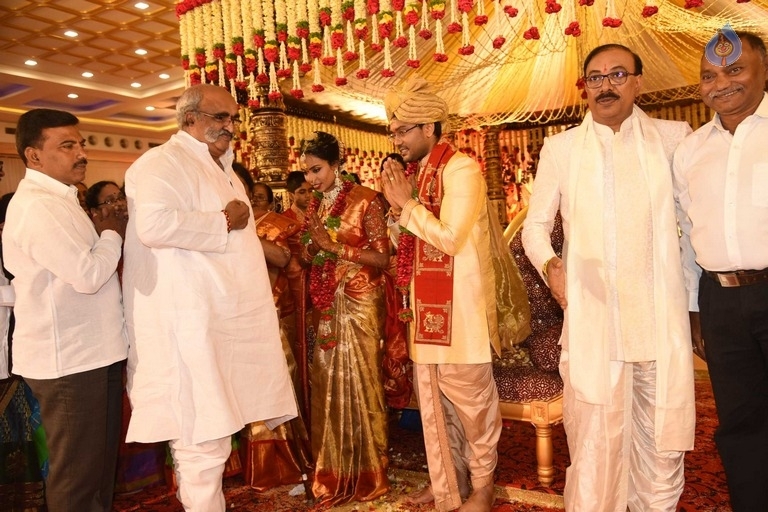 Puskur Rammohan Rao Daughter Wedding Photos - 36 / 47 photos