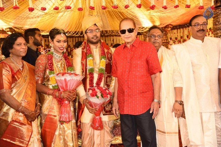 Puskur Rammohan Rao Daughter Wedding Photos - 43 / 47 photos
