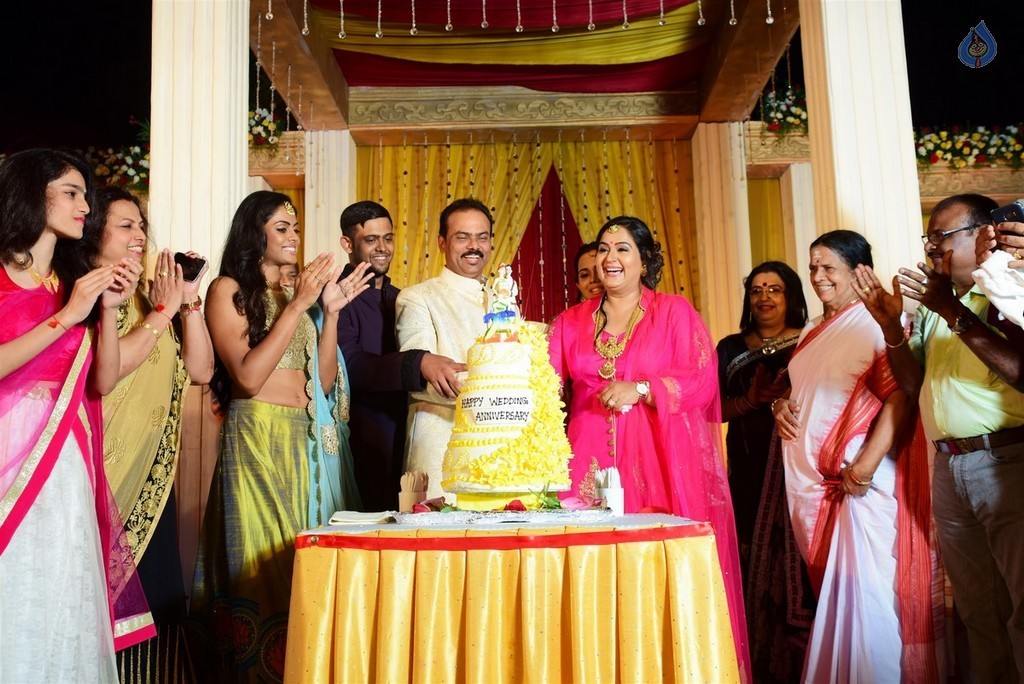 Radha 25th Wedding Anniversary Photos - 38 / 60 photos