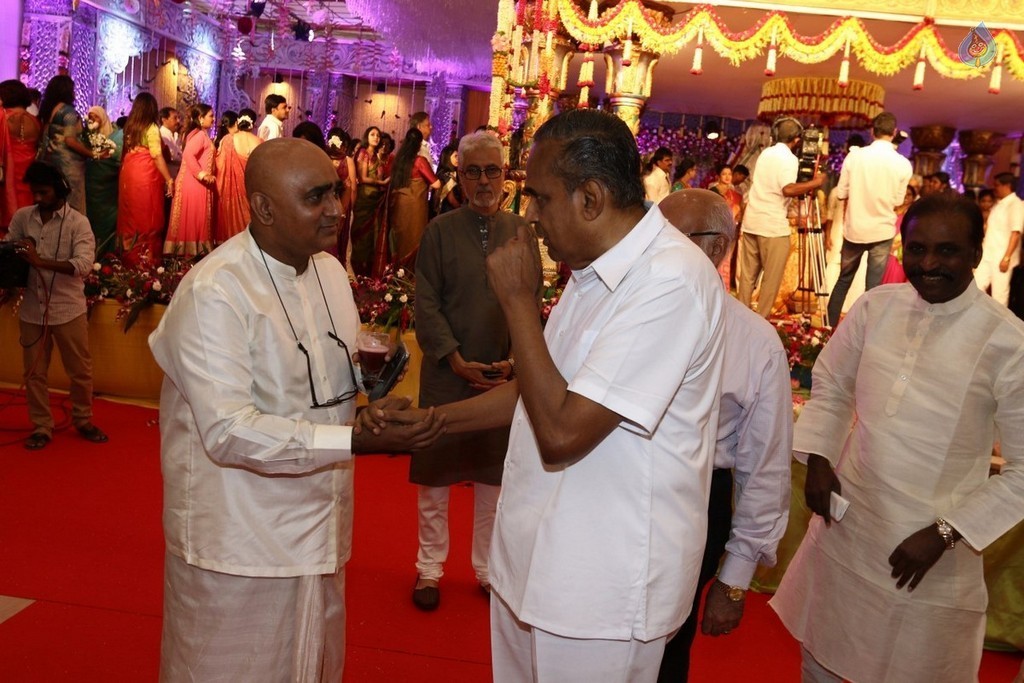 Radhika Daughter Rayane and Mithun Wedding Photos - 1 / 54 photos