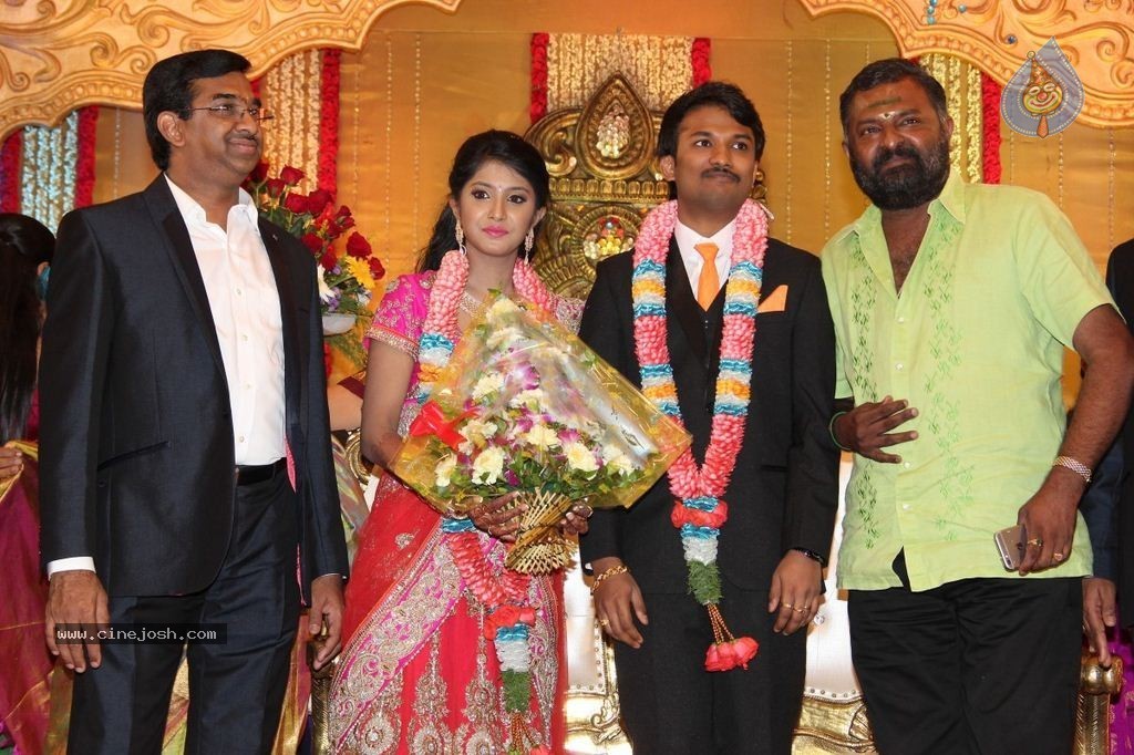 Raj TV MD Daughter Marriage Reception - 34 / 53 photos