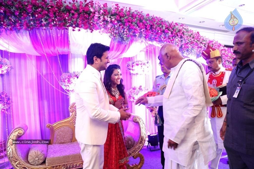 Raja and Amritha Marriage Reception Photos - 66 / 78 photos