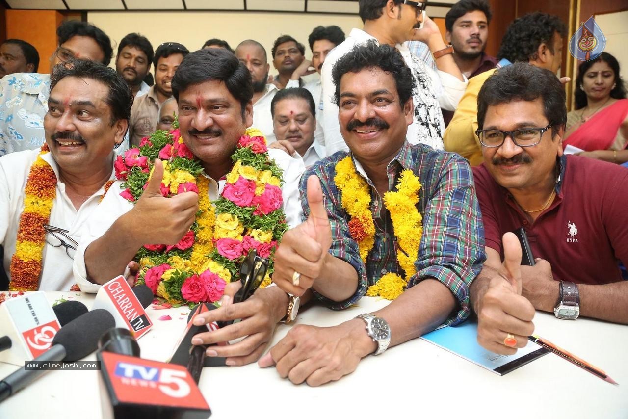 Rajendra Prasad MAA Victory Celebrations - 25 / 143 photos