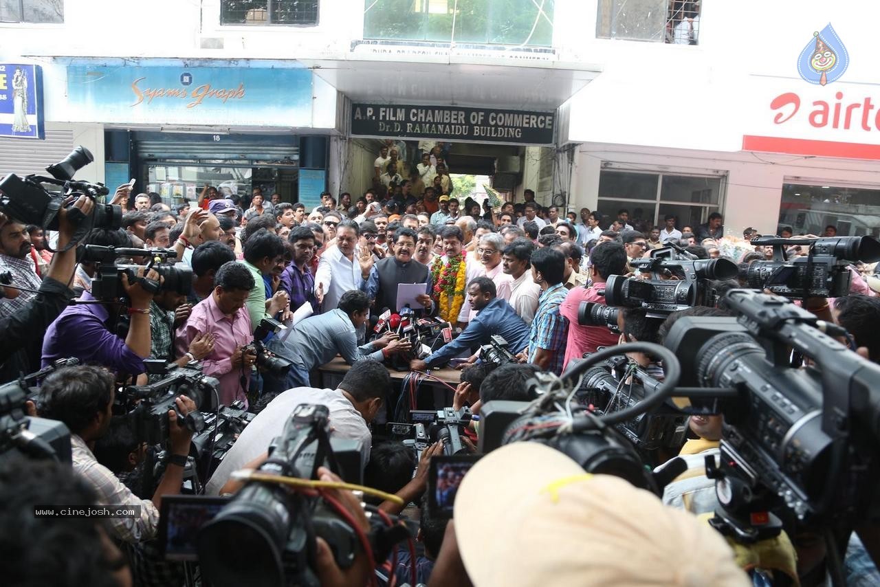 Rajendra Prasad MAA Victory Celebrations - 104 / 143 photos
