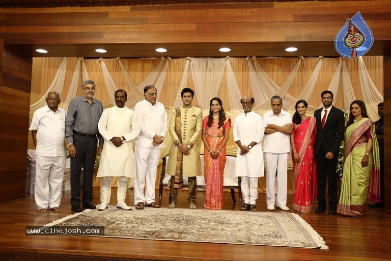 Rajinikanth at AVM Family Wedding Function Photos - 2 / 3 photos