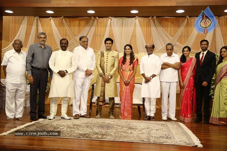 Rajinikanth at AVM Family Wedding Function Photos - 3 / 3 photos