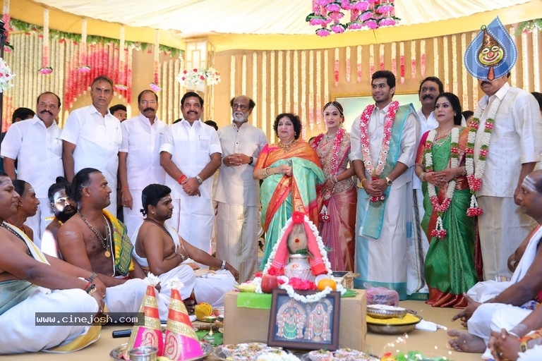 Rajinikanth Daughter Soundarya Wedding Photos - 10 / 15 photos