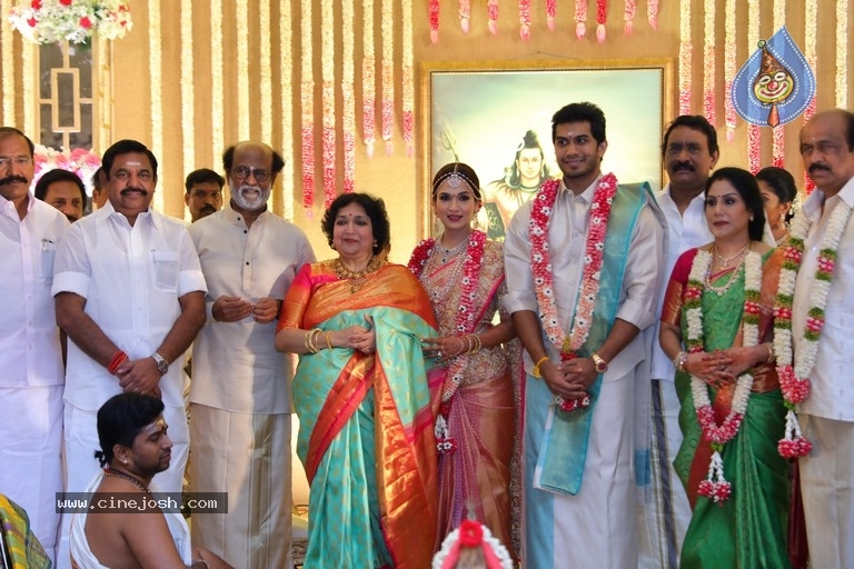 Rajinikanth Daughter Soundarya Wedding Photos - 13 / 15 photos