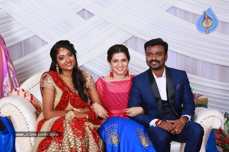 Rajkumar Periasamy And Jaswini Wedding Reception Photos - 9 / 14 photos