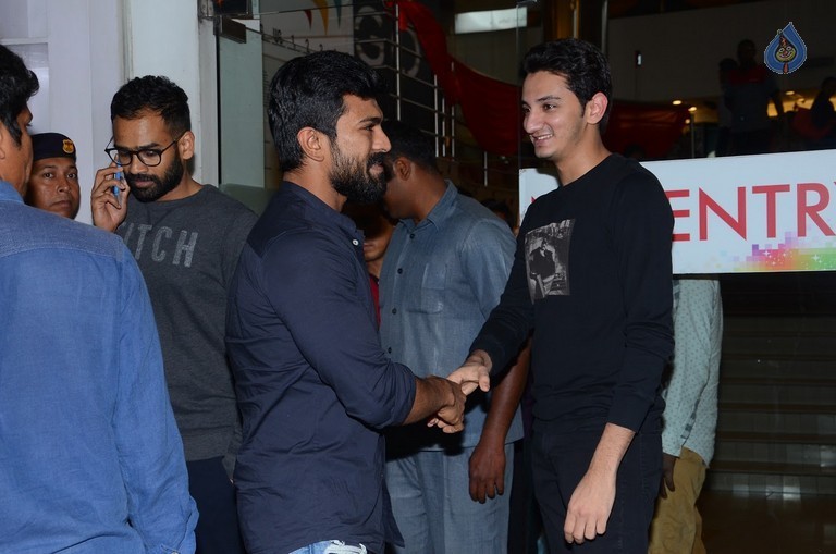 Ram Charan and Upasana Watches Dhruva Movie - 4 / 12 photos