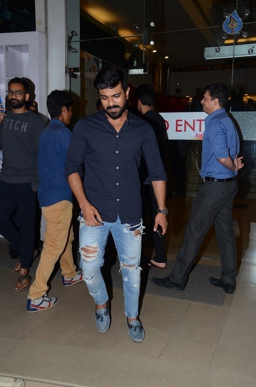 Ram Charan and Upasana Watches Dhruva Movie - 5 / 12 photos