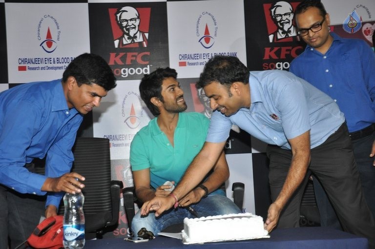 Ram Charan at KFC Employees Blood Donation Event - 1 / 81 photos