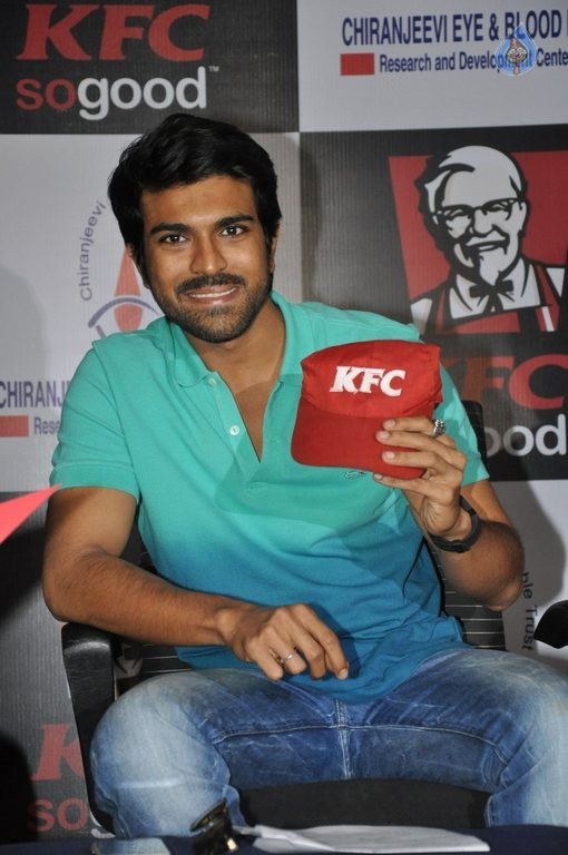 Ram Charan at KFC Employees Blood Donation Event - 43 / 81 photos