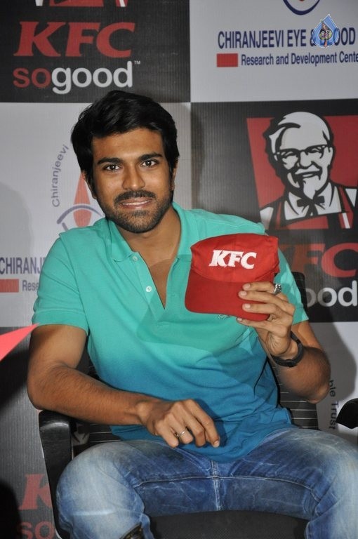 Ram Charan at KFC Employees Blood Donation Event - 48 / 81 photos