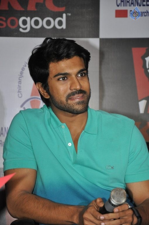 Ram Charan at KFC Employees Blood Donation Event - 51 / 81 photos