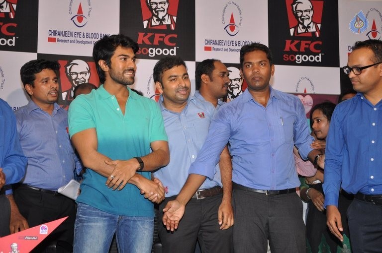 Ram Charan at KFC Employees Blood Donation Event - 70 / 81 photos