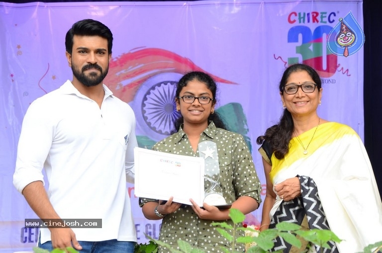 Ram Charan Celebrates Independence Day In Chirec School - 46 / 60 photos