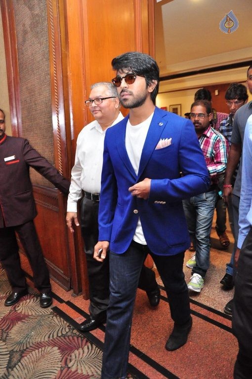 Ram Charan Trujet Airways Press Meet - 37 / 42 photos