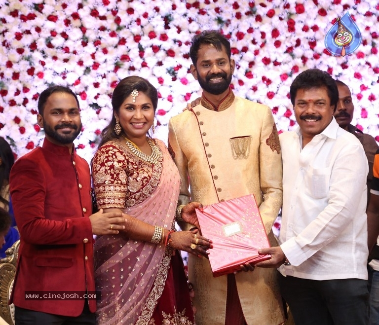 Ramesh Thilak And Navalakshmi Reception Photos - 32 / 32 photos