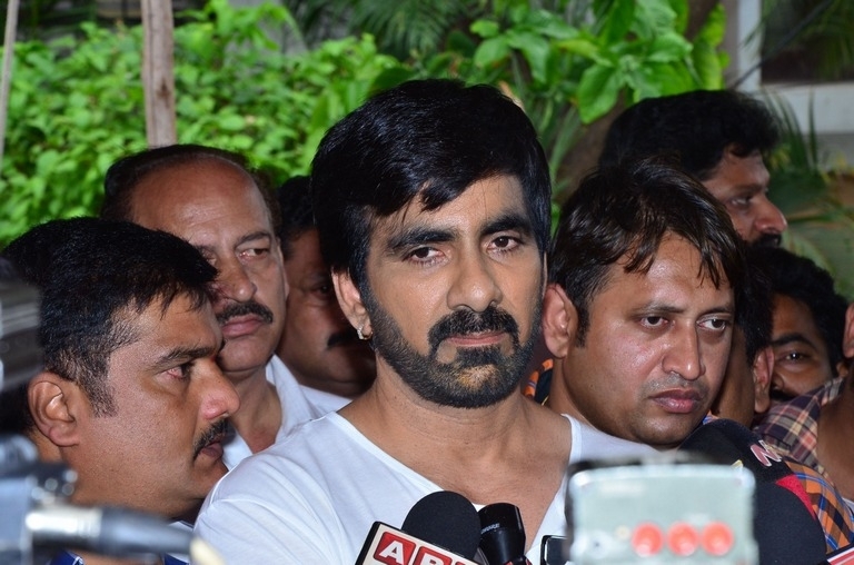 Raviteja at His Brother Bharath 11th Day Ceremony - 3 / 13 photos