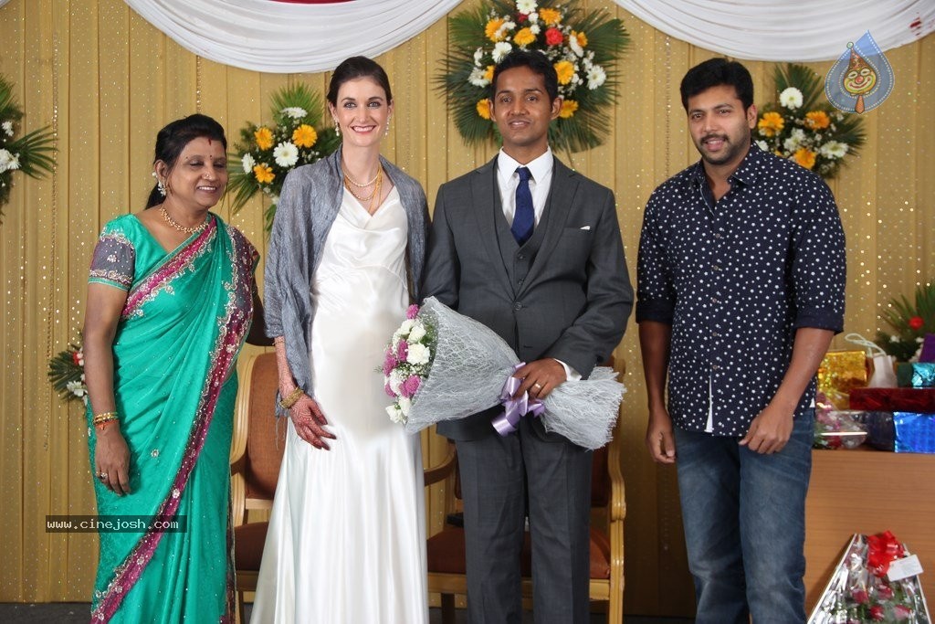 Reporter Anupama Subramanian Son Wedding Reception  - 9 / 107 photos