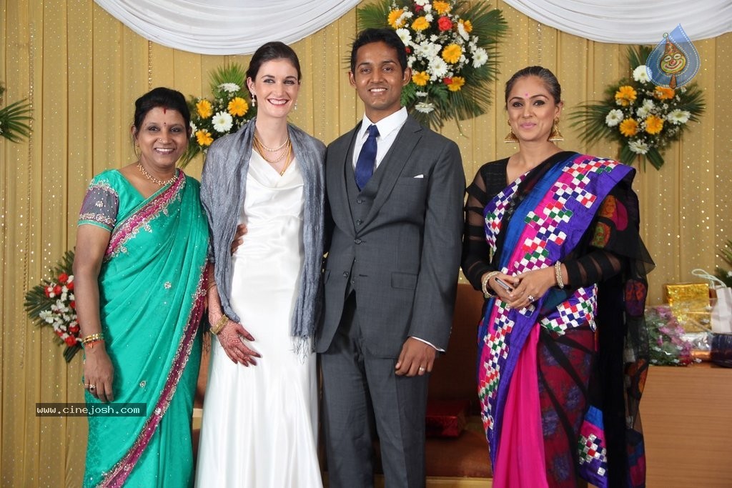 Reporter Anupama Subramanian Son Wedding Reception  - 13 / 107 photos
