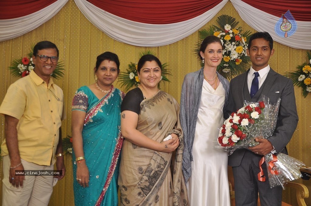 Reporter Anupama Subramanian Son Wedding Reception  - 50 / 107 photos