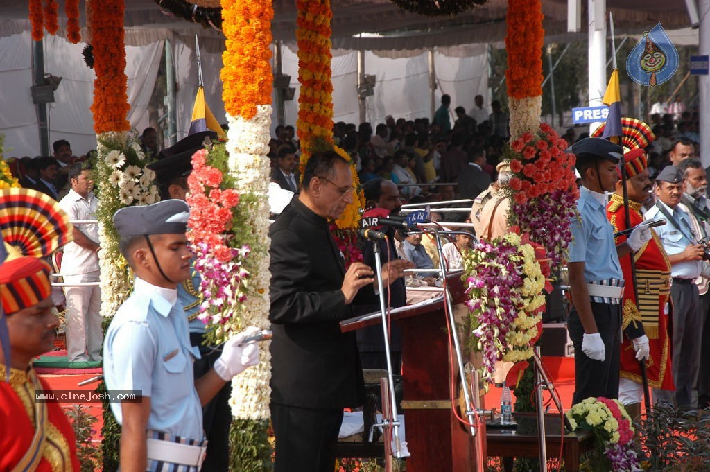 Republic Day Flag Hoisting Photos - 4 / 93 photos