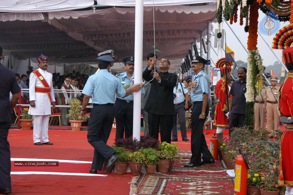 Republic Day Flag Hoisting Photos - 43 / 93 photos