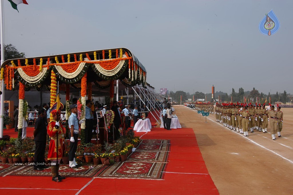 Republic Day Flag Hoisting Photos - 48 / 93 photos