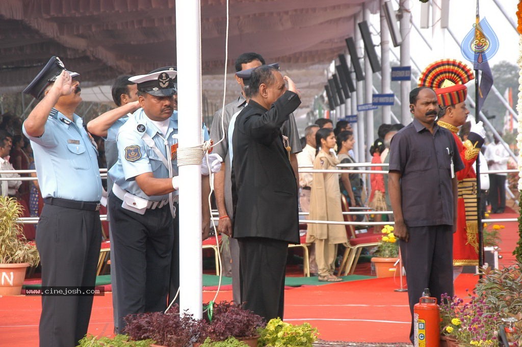 Republic Day Flag Hoisting Photos - 66 / 93 photos