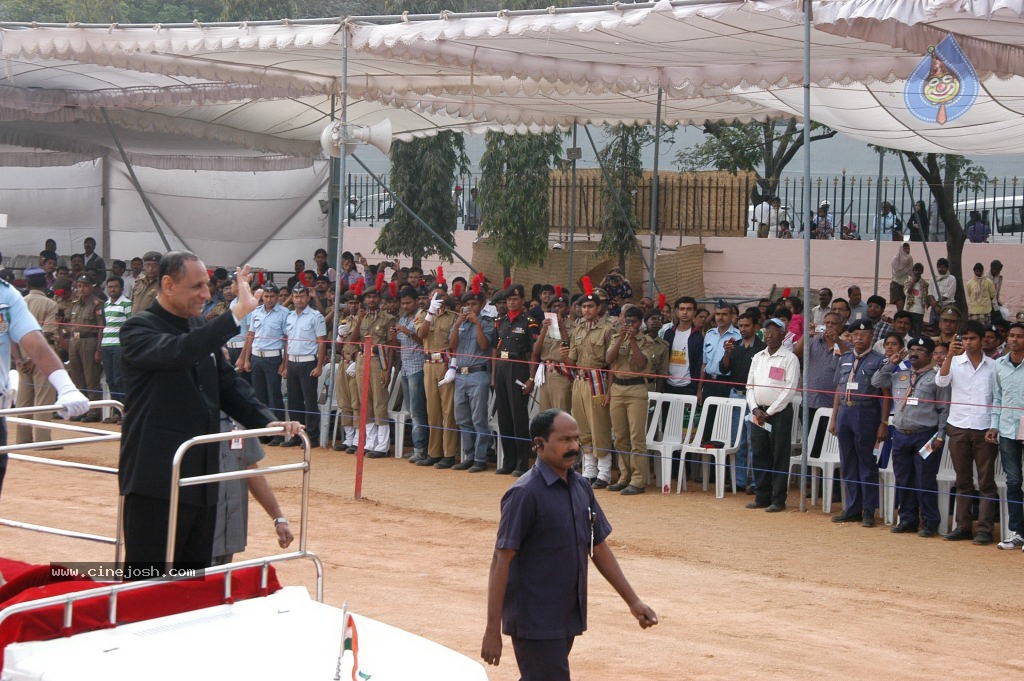 Republic Day Flag Hoisting Photos - 90 / 93 photos