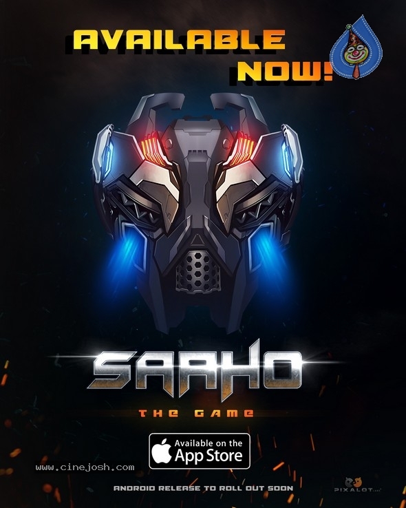 Saaho Game Release Poster - 1 / 1 photos