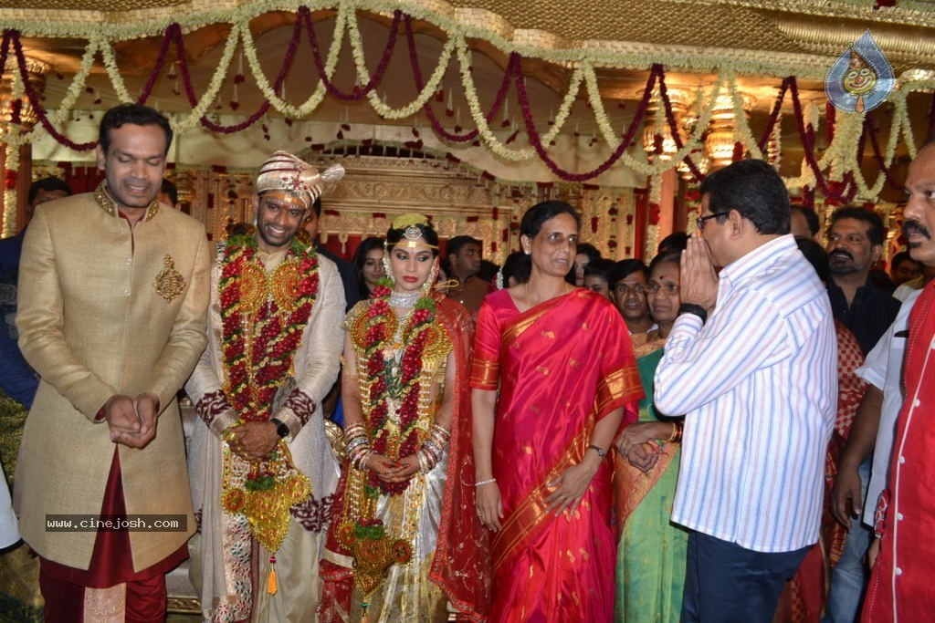 Sabitha Indra Reddy Son Marriage Photos - 3 / 81 photos