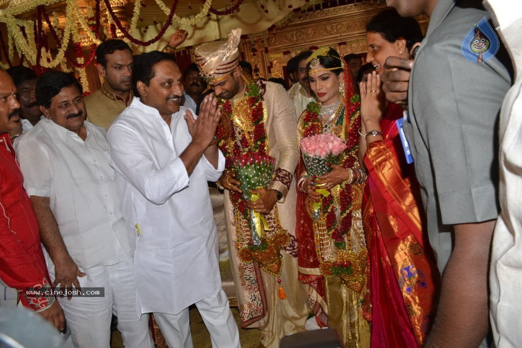 Sabitha Indra Reddy Son Marriage Photos - 7 / 81 photos