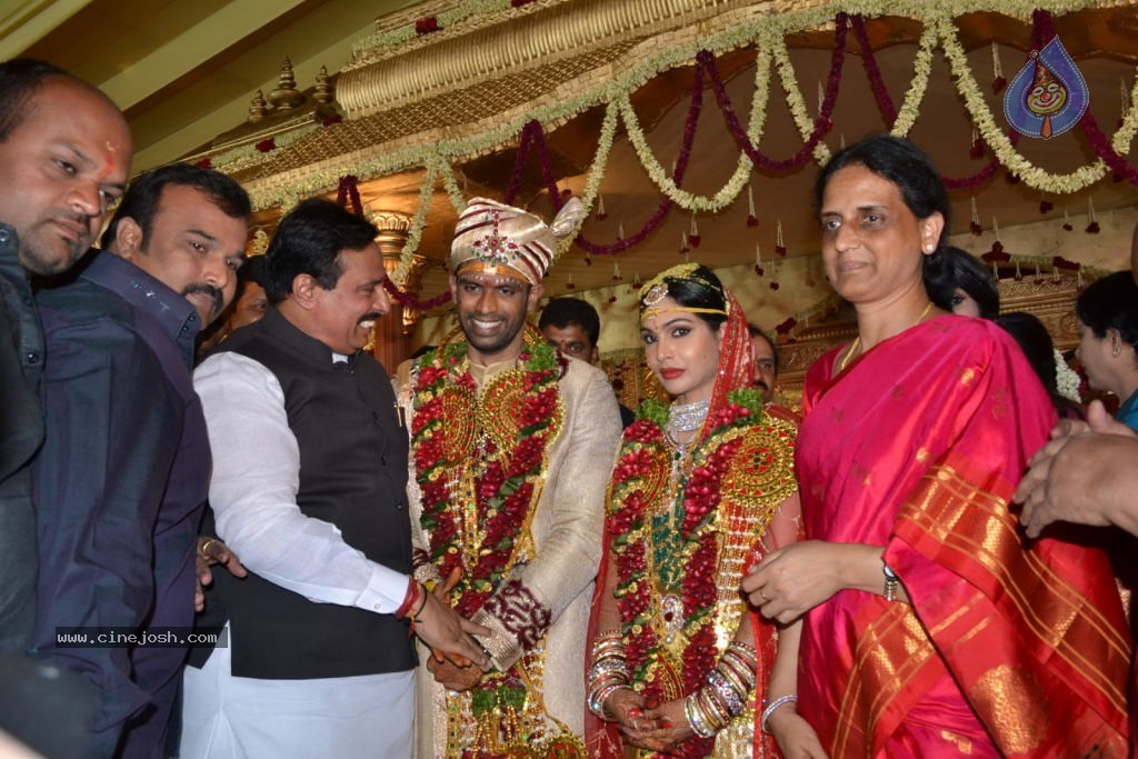 Sabitha Indra Reddy Son Marriage Photos - 9 / 81 photos