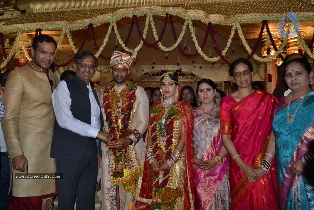 Sabitha Indra Reddy Son Marriage Photos - 17 / 81 photos